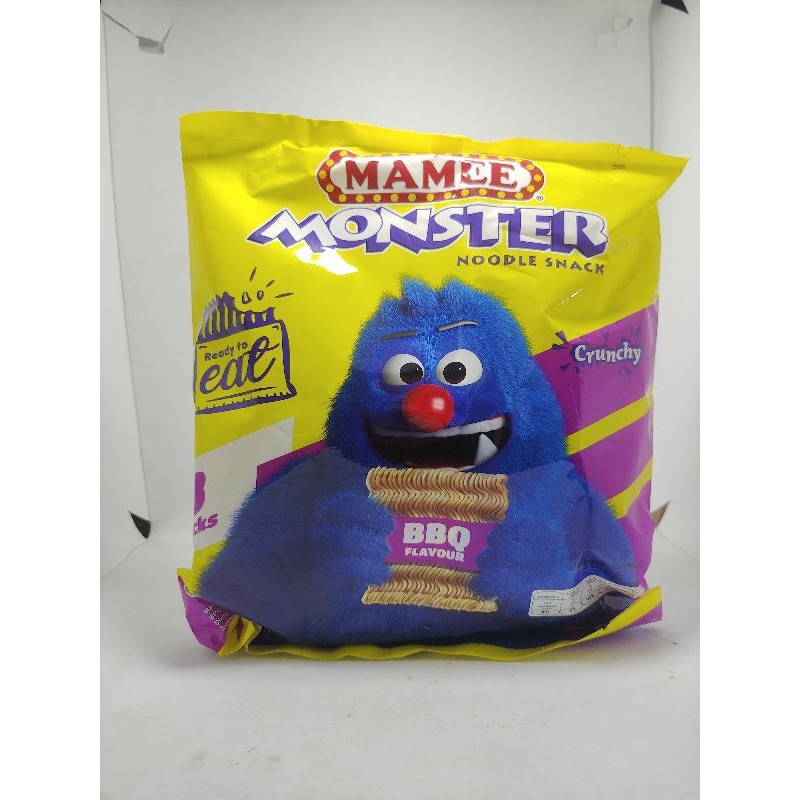 

MAMEE Monster Chicken Noodle Snack 200gr BBQ & Chicken