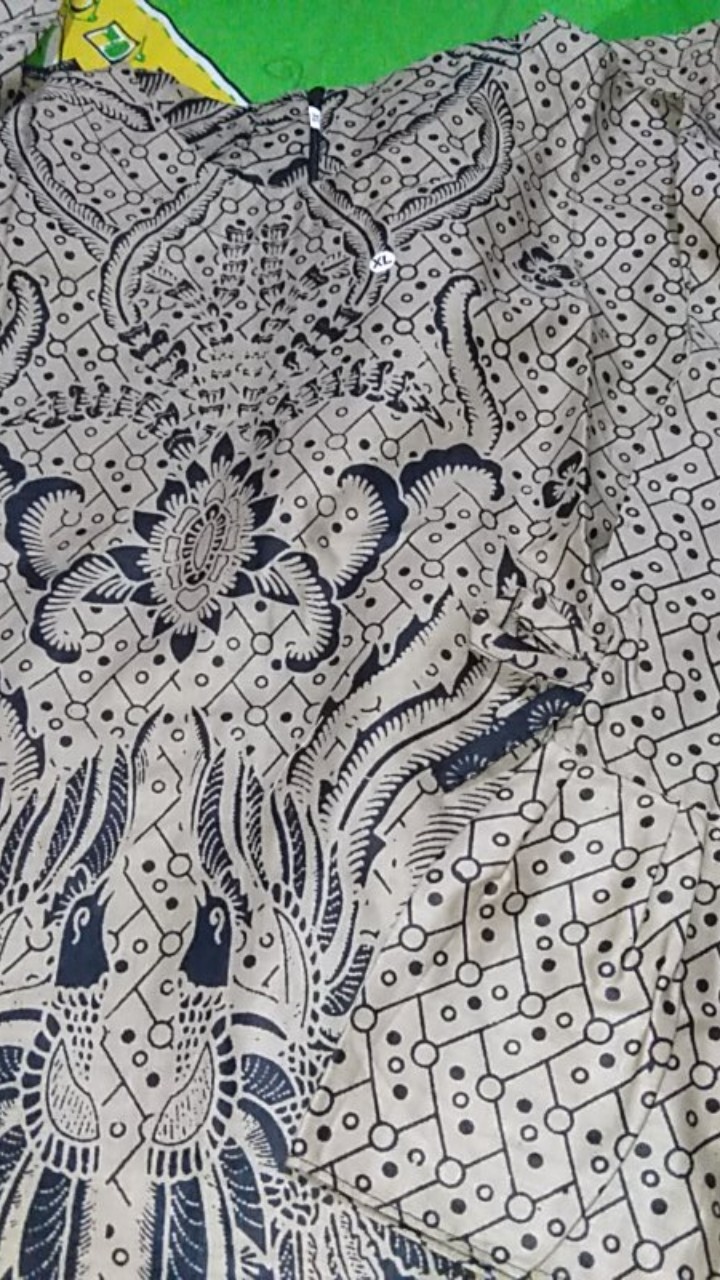 Batik Couple Notoarto Batik | Ipnu-ippnu  Kemeja Pria Sogan Lawasan Manuk Kembar