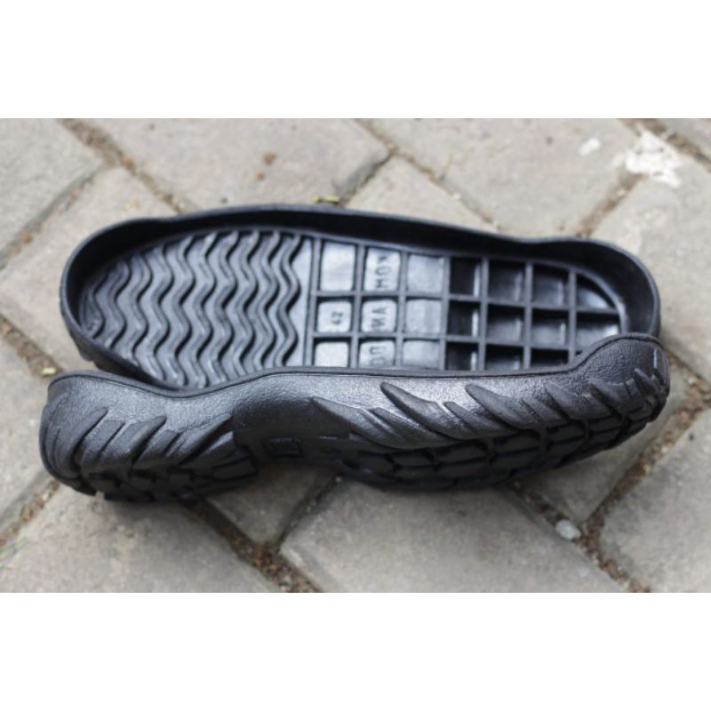 OUTSOLE KARET KOMANDO ALAS SEPATU PDL SAFETY BOOTS BAHAN KARET MENTAH