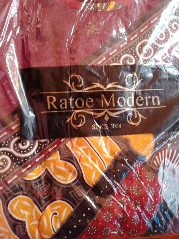 Gamis Batik Kombinasi By Ratoe Modern