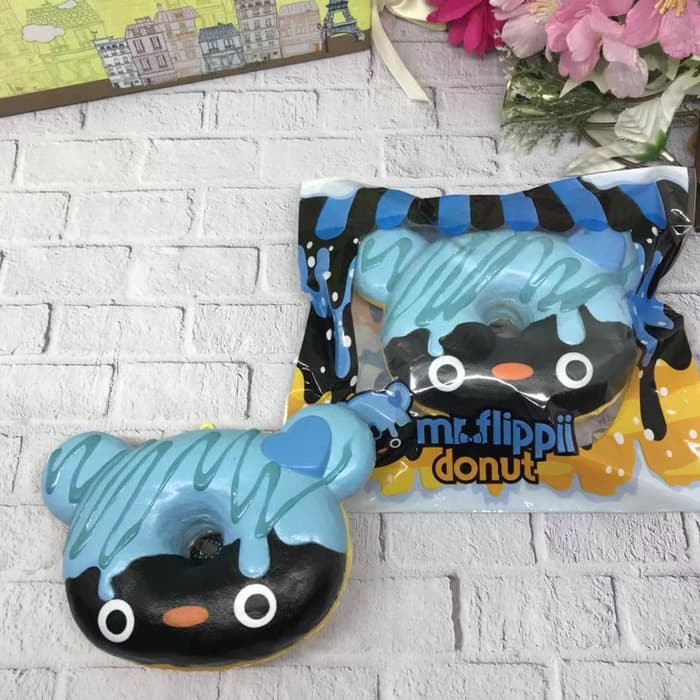 Soft And SlowRise Squishy MR FLIPPI DONUT by Creamiicandy