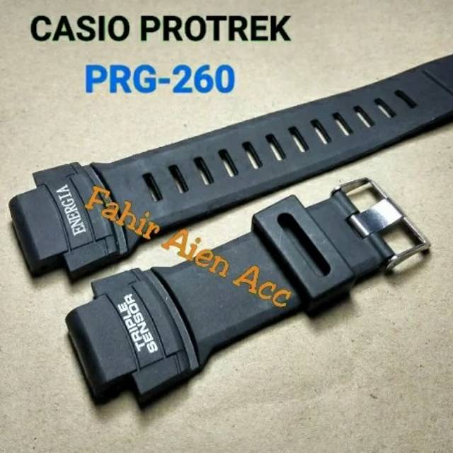 TALI STRAP CASIO PRW3500 RUBBER STRAP TALI JAM TANGAN CASIO PROTREK PRW-3500 PRW 3500