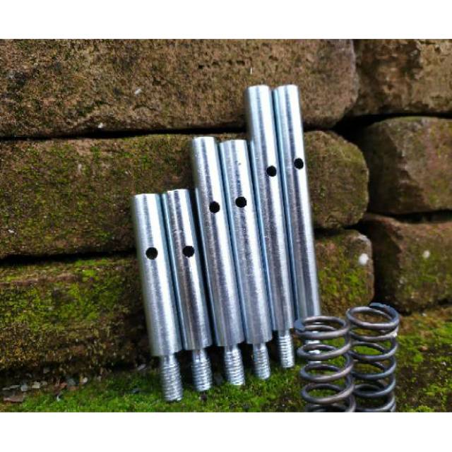 Peninggi shockbreaker depan + oli shock + per ribon honda , yamaha matic dan bebek dll