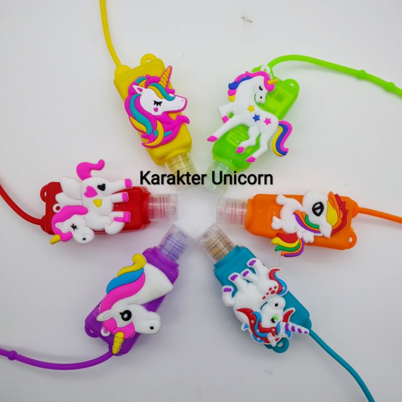 Hand Sanitizer Gel "Karakter" 30ml Plus Silikon Gantung