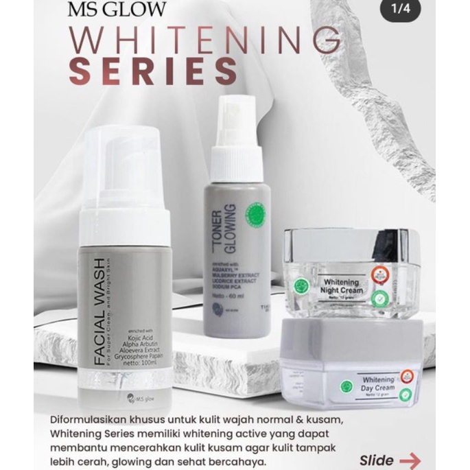 MS GLOW 100% ORIGINAL / MS GLOW ASLI