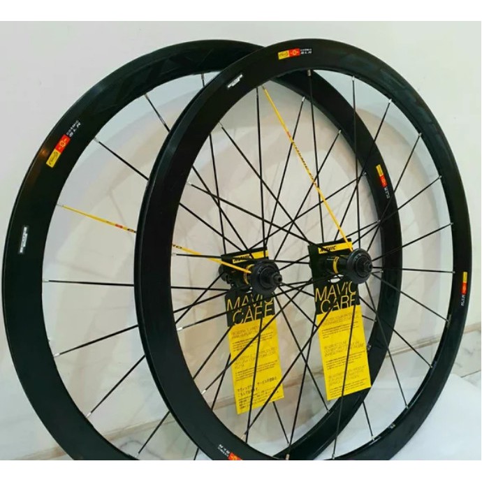 Wheelset 700c Mavic Cosmic Ksyrium Pro 40mm Carbon Hub Black Color - Rim Brake