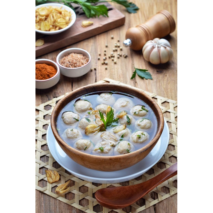 

Bakso Sehat Kuah Instan Tin's Kitchen Masak Bakso Hemat Waktu 200gr