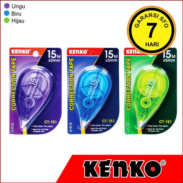 

Stipo kertas Correction Tape KENKO CT-151