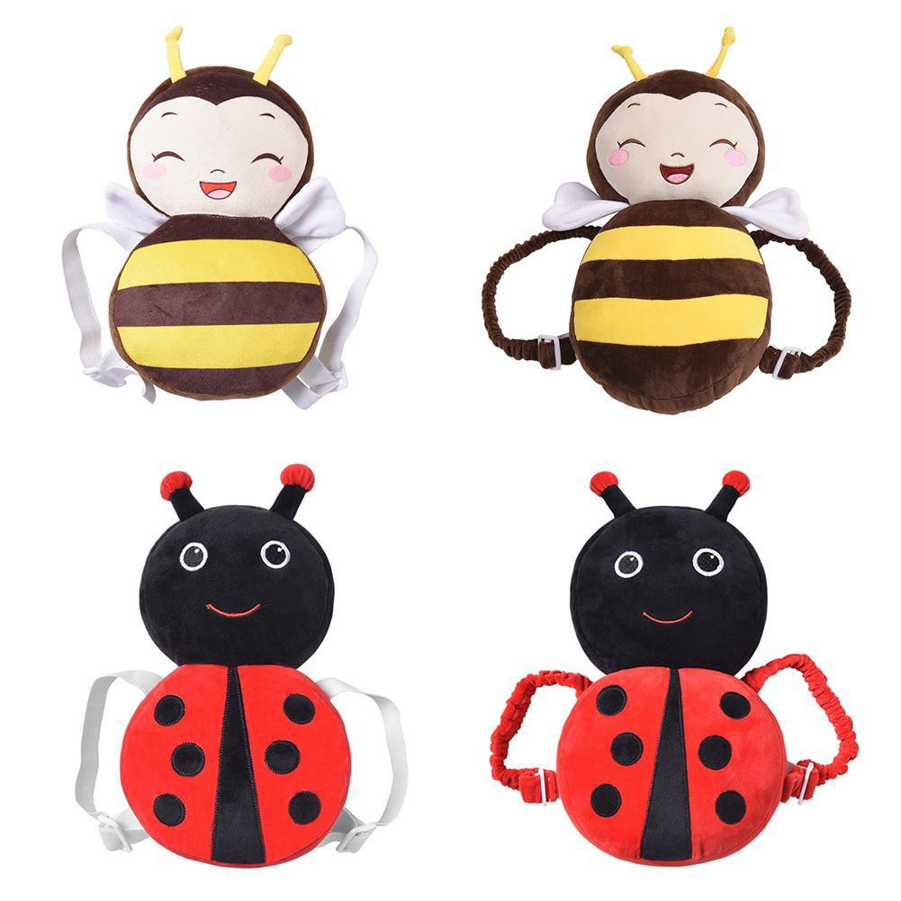 Bantal Pelindung Kepala Anti Jatuh Motif Kartun Hewan Untuk Bayi