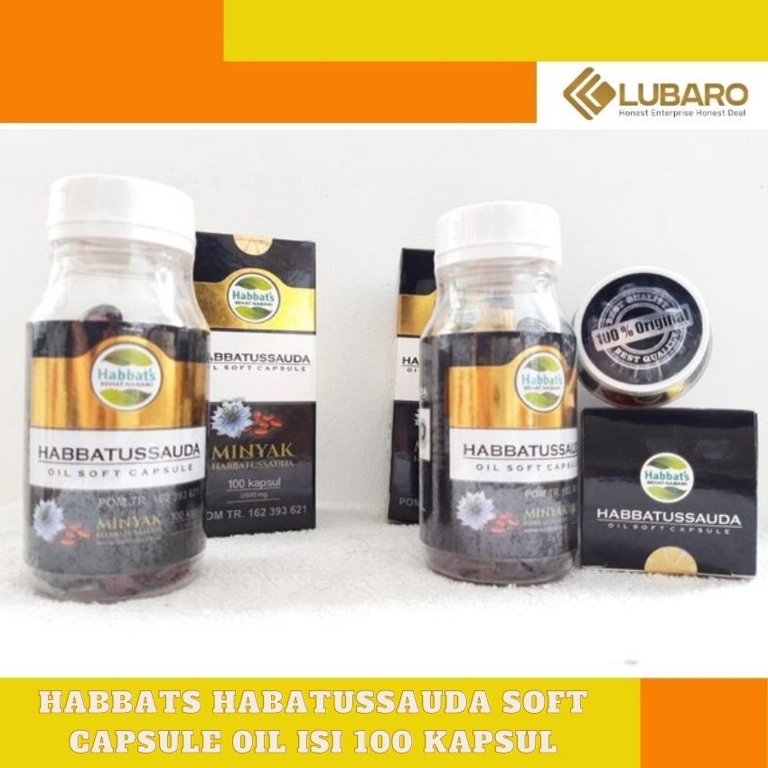 

HABBATS HABATUSSAUDAH SOFT CAPSULE OIL ISI 100 KAPSUL PROGRAM HAMIL PENYUBUR