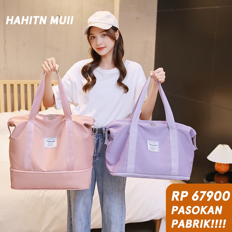 [Y&amp;H] Travel Bag Duffel Tas Travel Portable Gym Bag Tas Fitness Waterproof Tas Jinjing Tas Olahraga - YH169