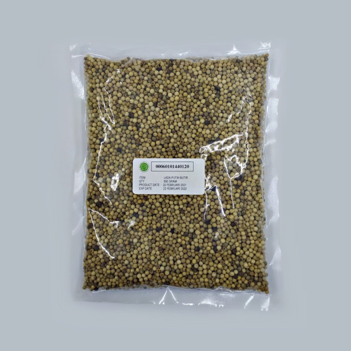 

LADA PUTIH BUTIR 500 GR KUALITAS PREMIUM 100% ASLI