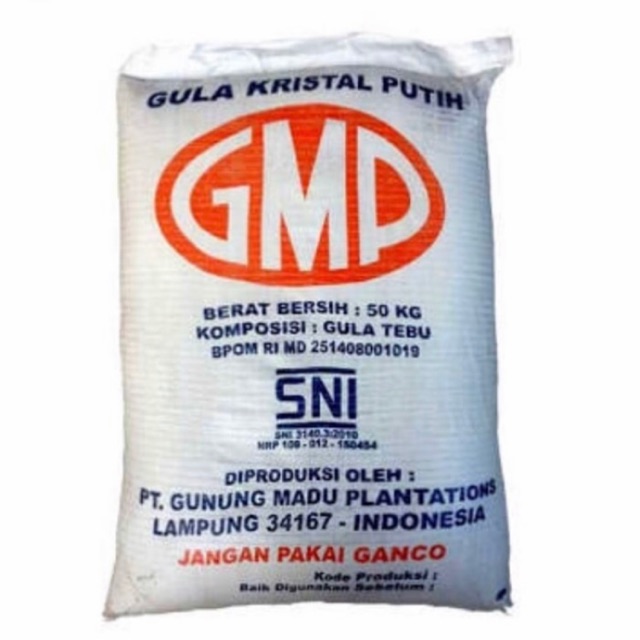 Gula Pasir GMP 50kg - Gosend Only!!!