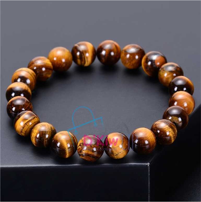 gelang batu natural tiger eye atau biduri sepah