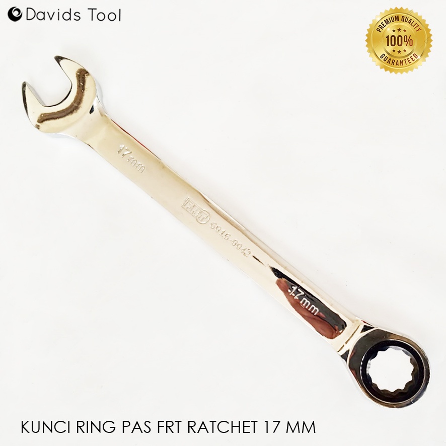 Kunci Ring Pas Konci Ratchet 17 mm Frt