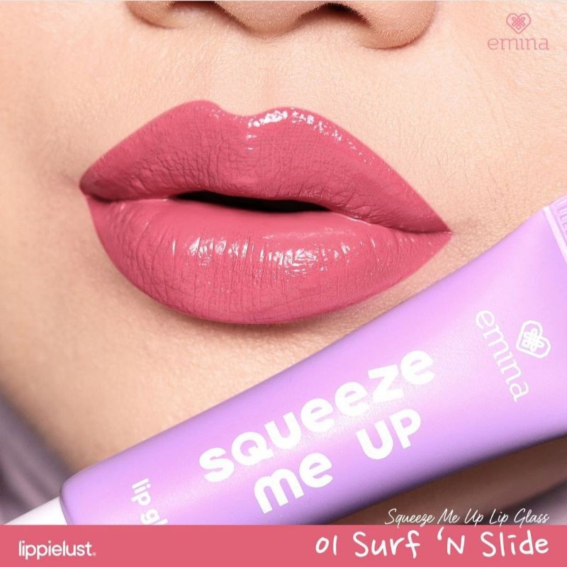 EMINA Squeeze Me Up Lip Glass | EMINA Lip Gloss | emina lip squeeze me up series