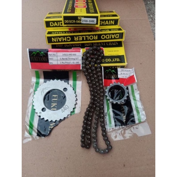 rantai keteng GL series set gear timing