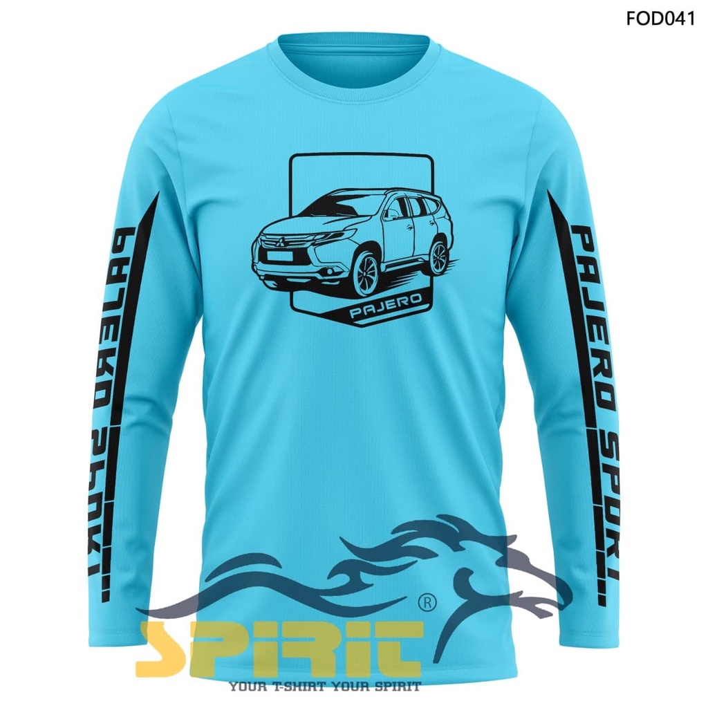 Premium clothing tshirt / kaos lengan panjang Special marchendise Pajero sport