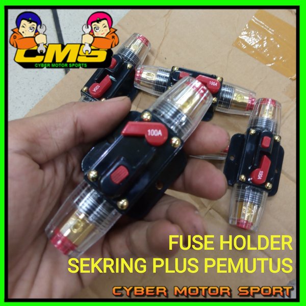 Fuse holder sekring plus pemutus . skring mobil. sekring mobil . sekring audio. sekting power