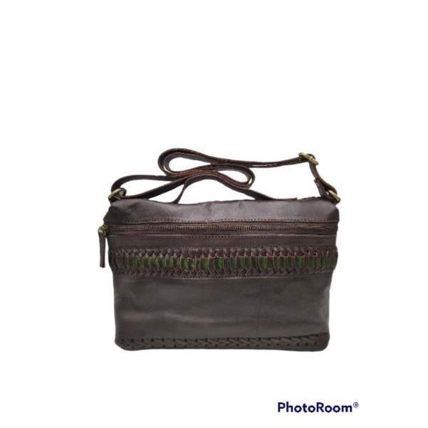 Lins Craft -Tas Kulit Sling Bag Pouch Andini