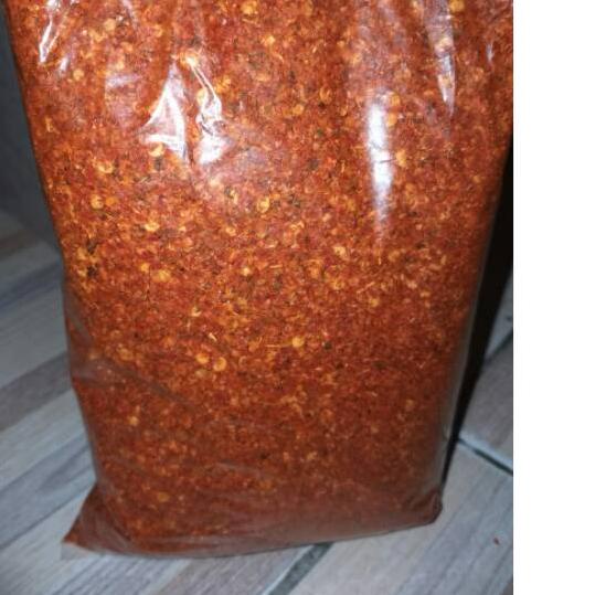 

SHOPEE 6.6 Cabe bubuk pedas daun jeruk kemasan 400gram [KODE 12]