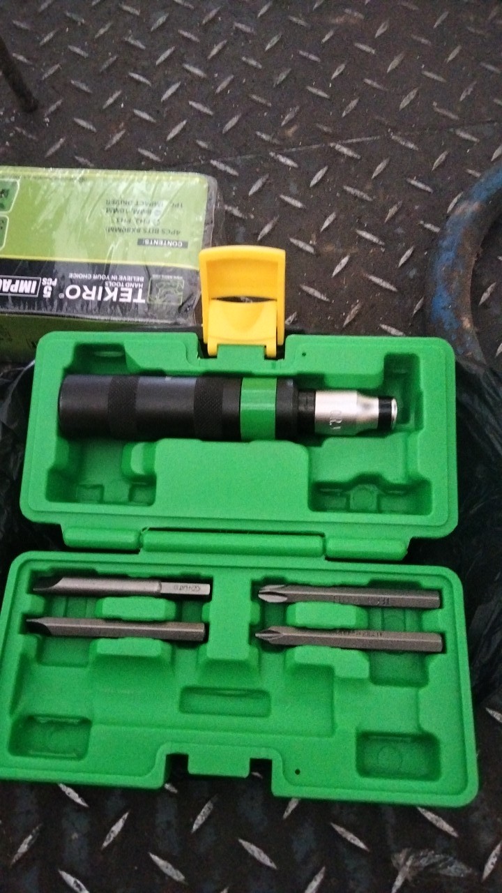 Tekiro Obeng Ketok Set 5 Pcs / Impact Driver Set 5 Pcs