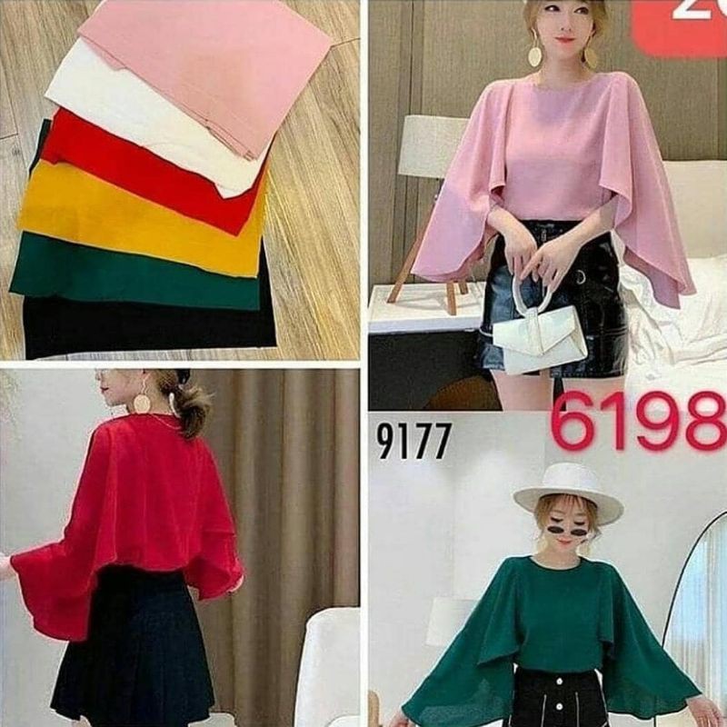 [ YF ]  Blouse Crepe...