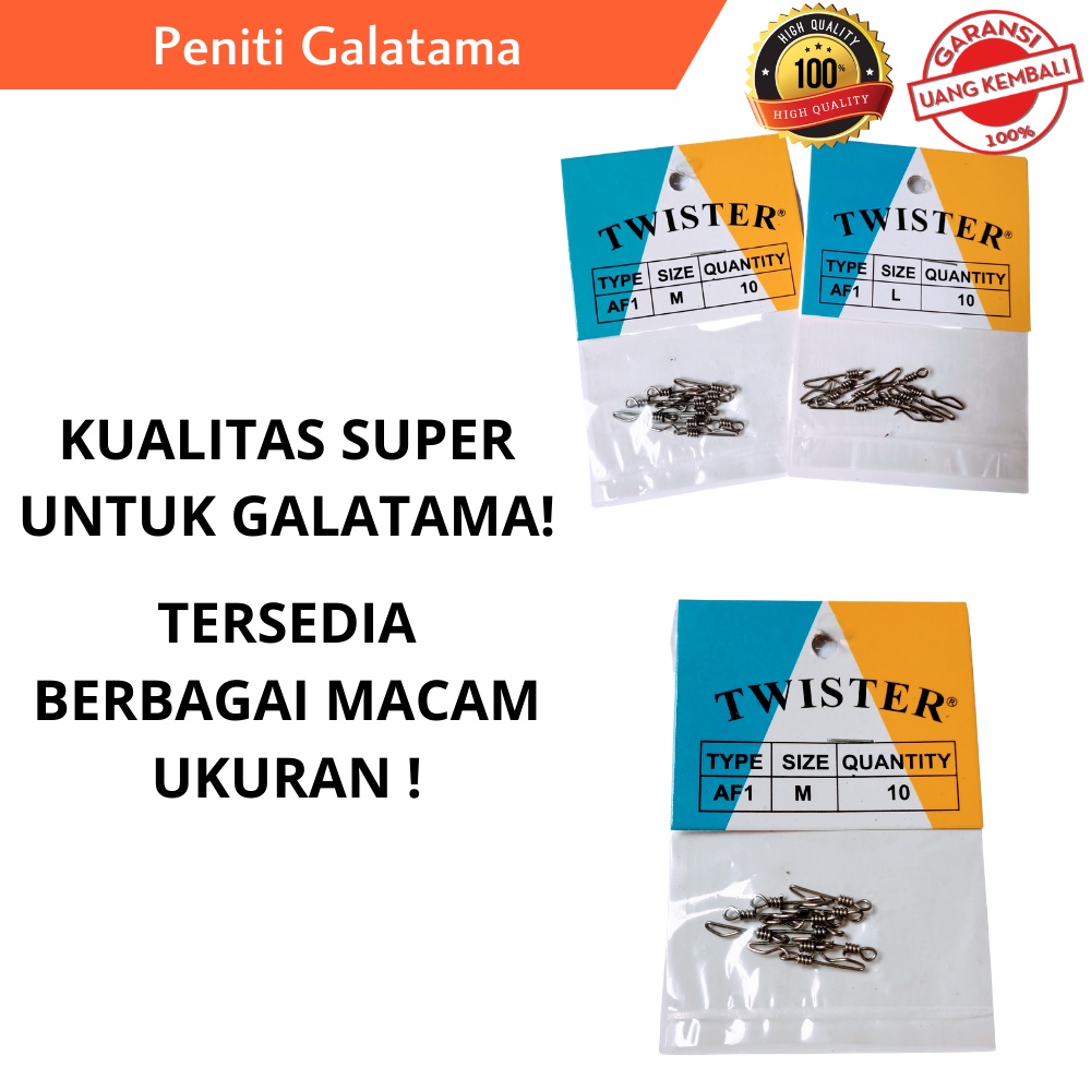 [AKSESORIS PANCING] PENITI GALATAMA TWISTER AF1