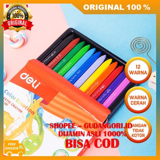 

Crayon Stick Deli EC20000 School Crayon ORIGINAL