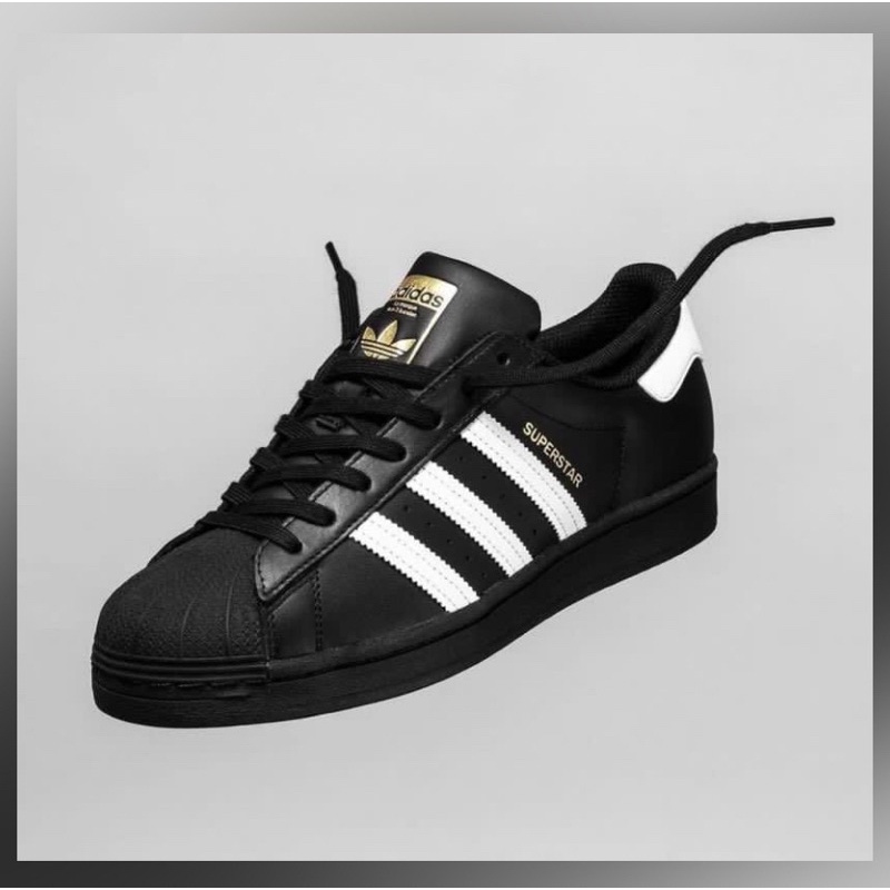 NEW ADIDAS SUPERSTAR BLACK BNIB 100% ORIGINAL