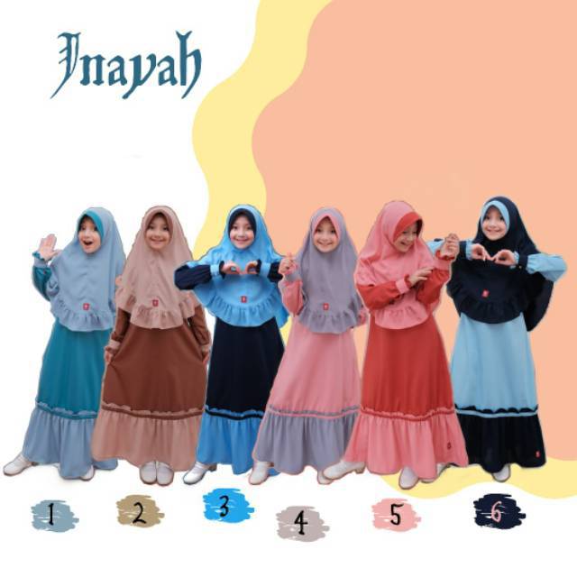Gamis anak Inayah anv