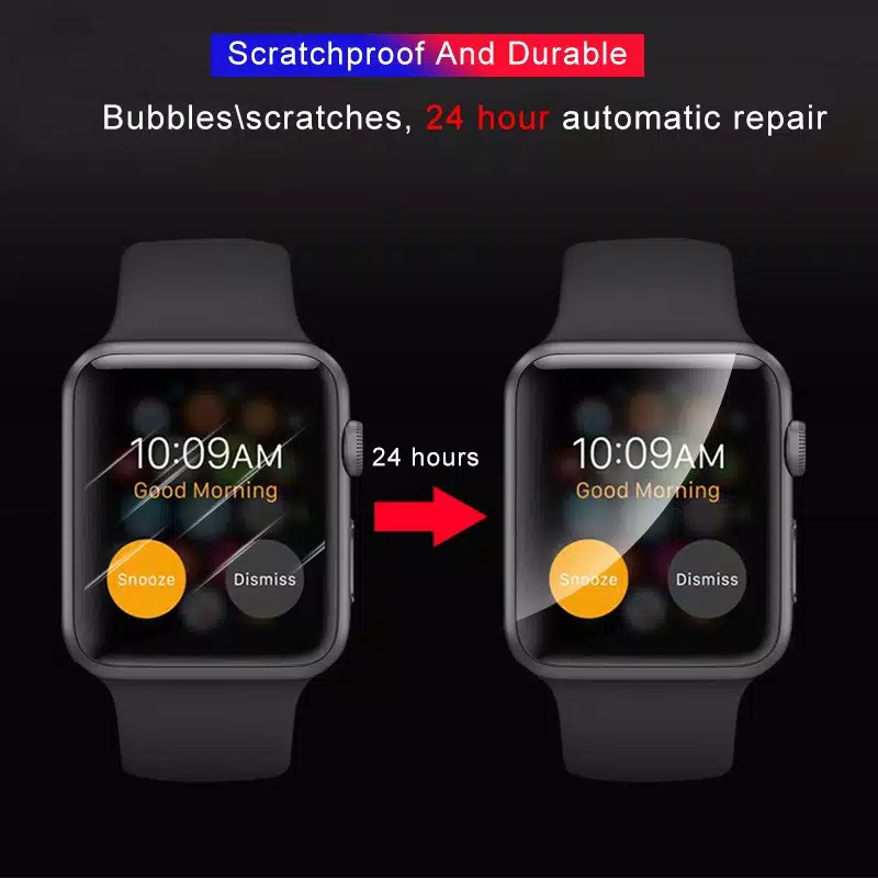 Hydrogel Clear Glare matte anti gores UNTUK FOR Apple Watch 1 2 3 5 6 SE 38MM 42MM 40mm 44mm screen guard