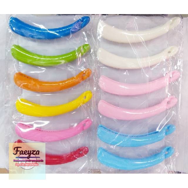 Jepit rambut 6 PCS banana bangkok.