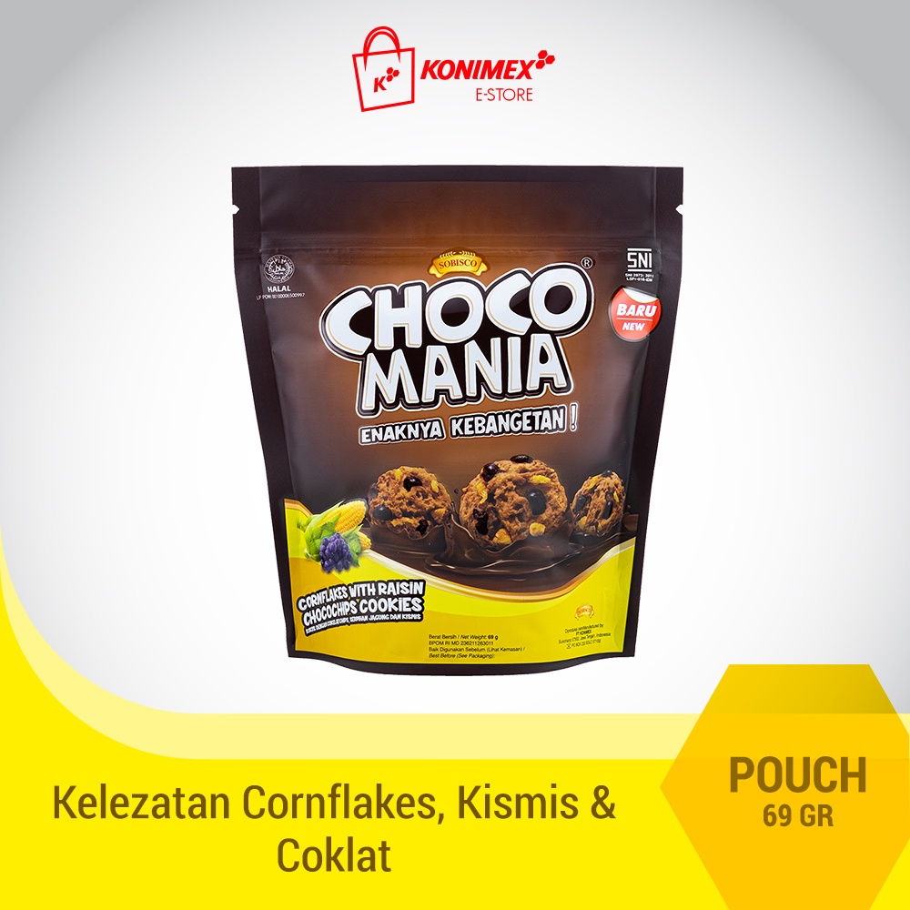 

Chocomania Cornflake & Raisin 69 gram