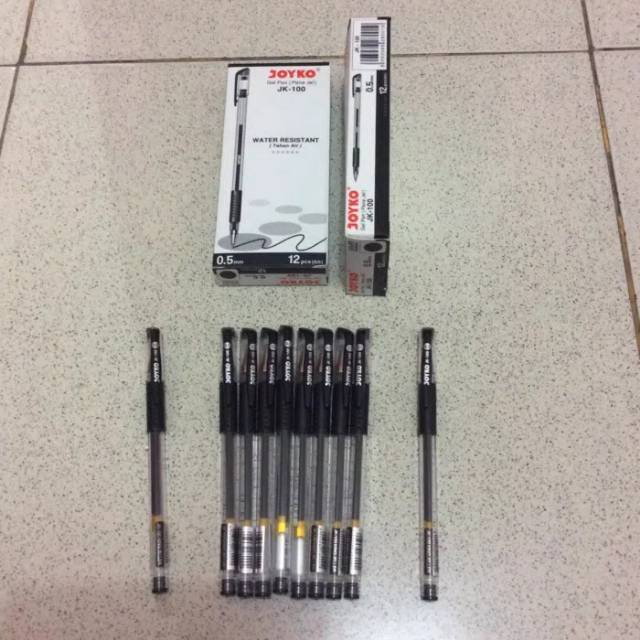 

Pulpen Gel JOYKO JK-100 0.5mm / Bolpen Gel JOYKO