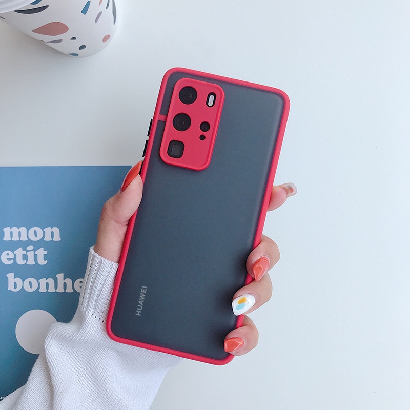 Soft Case Huawei P40 Pro + P30 Pro Soft My Choice Aero Color Button Matte