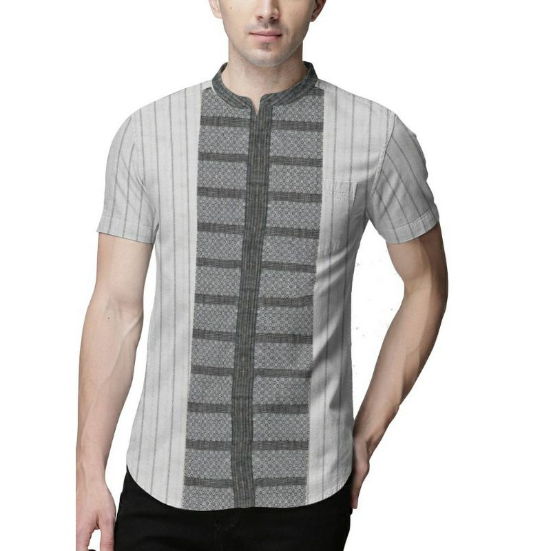 baju koko lengan pendek-sizeXL