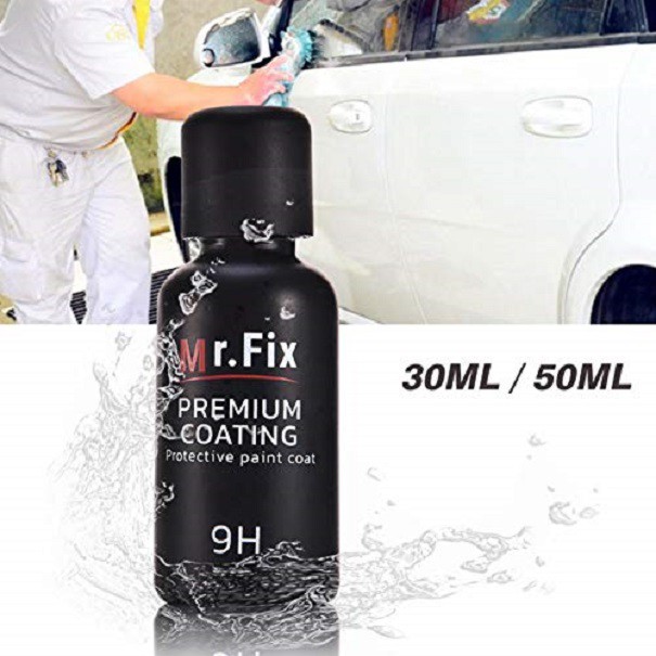 Premium Nano Ceramic Coating 9H MrFix Mr.Fix Original Mr Fix Cairan Pelindung Cat Mobil Motor Helm