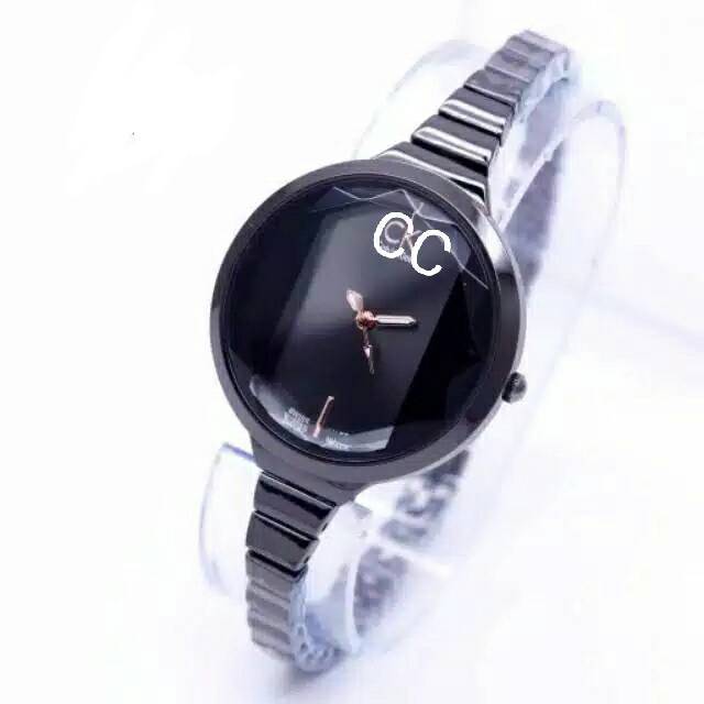 COD ( Bayar Di Tempat ) Ready 3 Warna Jam Tangan Wanita Belimbing Rantai Steel