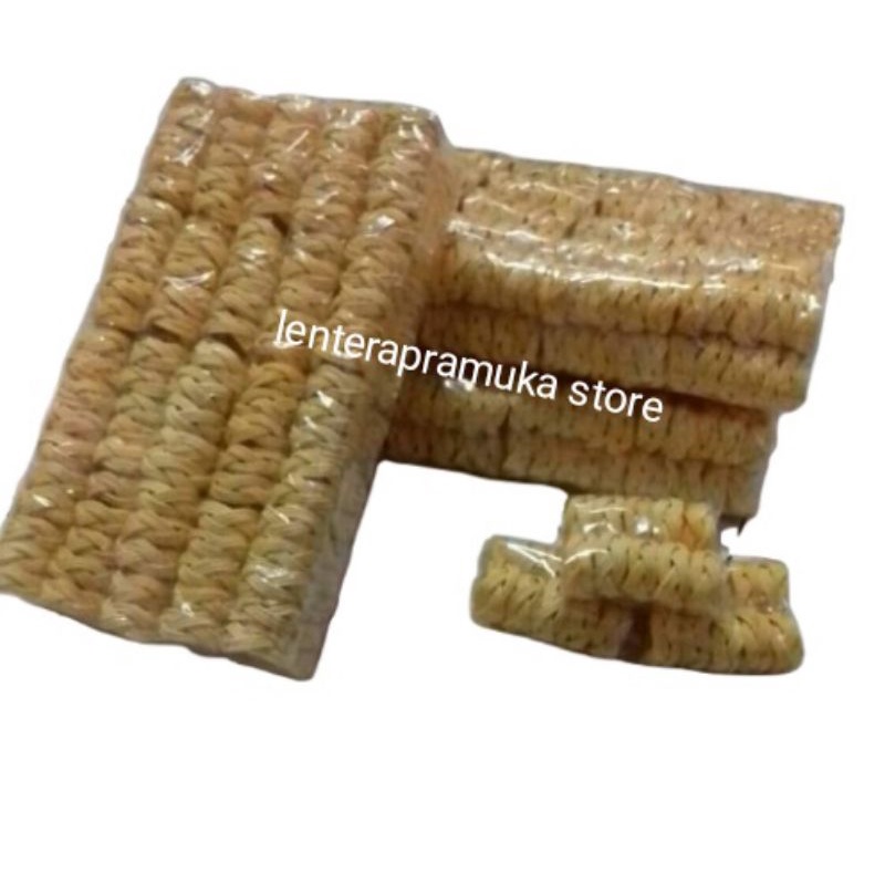 

Ring Hasduk Pramuka ROTAN 200biji / Kolong Hasduk Rotan/Cincin Hasduk Pramuka Hw