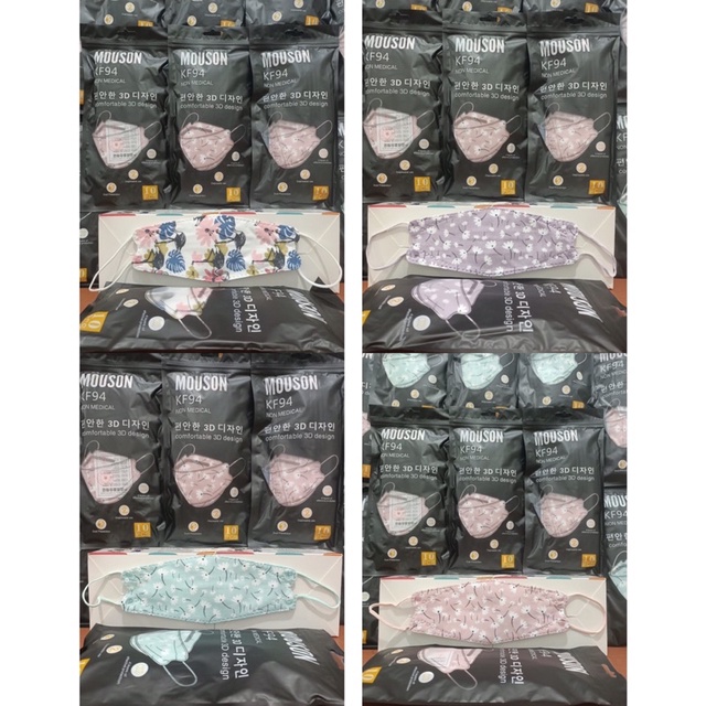 MASKER MOUSON KF94 MOTIF