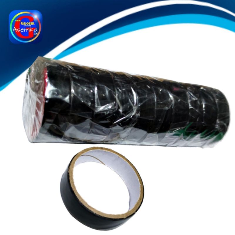 GPA Solatip Kabel isolasi Hitam kecil 10pcs roll Merek Random grosir