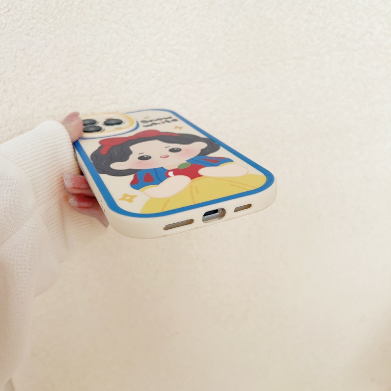 Soft case Motif Kartun Snow white Untuk iphone 13 12 11 Pro Max XS XR 8plus iphone 12pro12pro Max 7 8 Plus X XS XR XSMAX