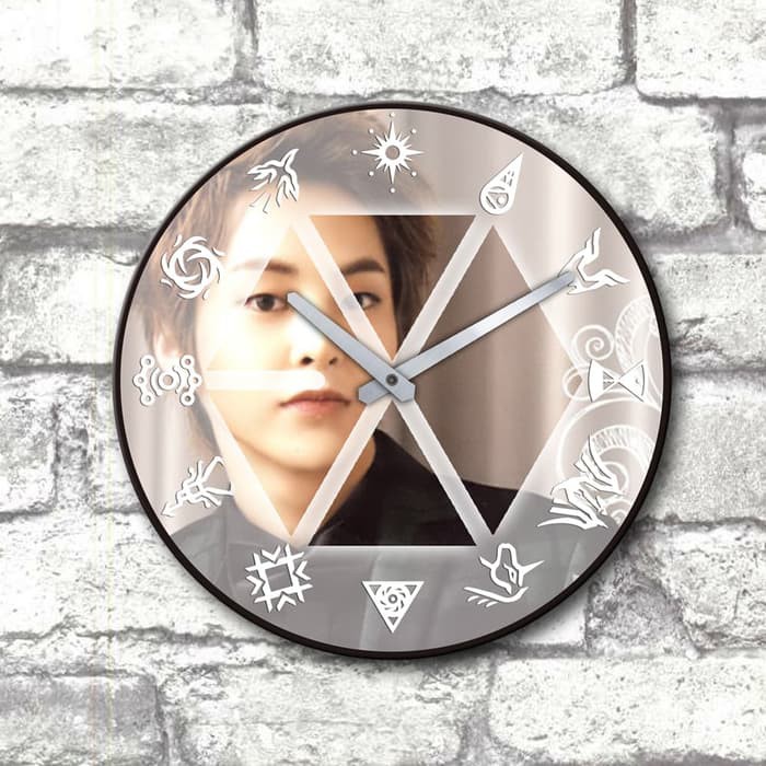 Jam dinding murah peralatan rumah KPOP - EXO member - kode XIUMIN C2T6