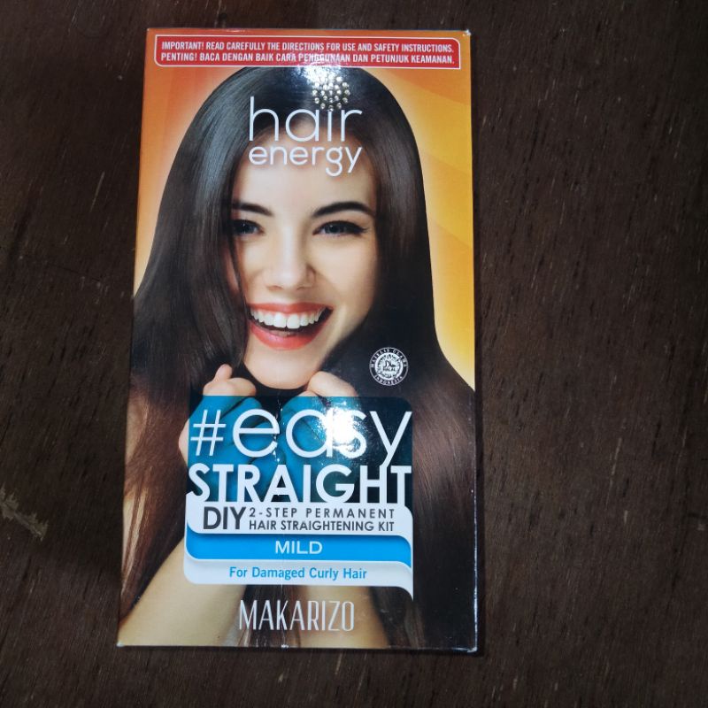 Makarizo easy straight 80ml &amp; 120ml/makarizo hair energy easy straight