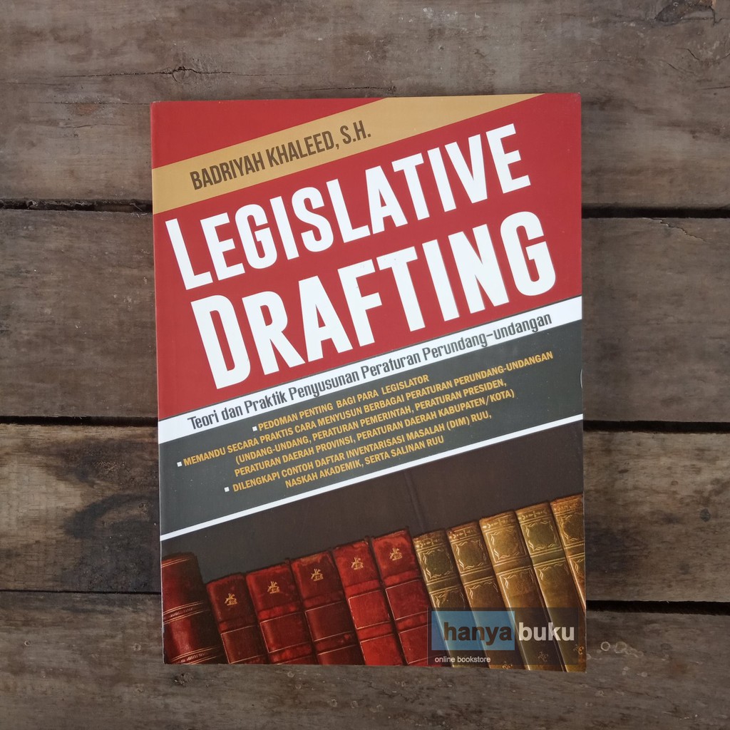 

Buku Hukum: Legislative Drafting