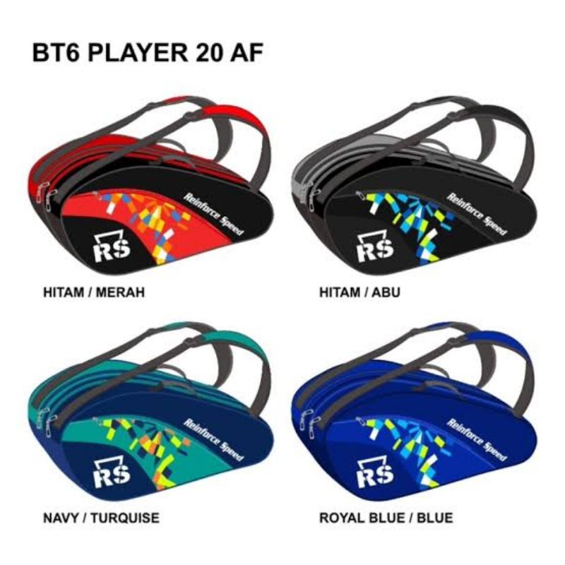 TAS BADMINTON RS BT 6 PLAYER 20AF