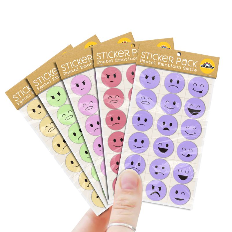 

Rainbow Smiley Face Mini Stiker Pack | Vinyl Stiker Waterproof Dekorasi Case Handphone - Laptop - Helm Korean Bear | Dekorasi Casing Handphone Aesthetic warna Hologram