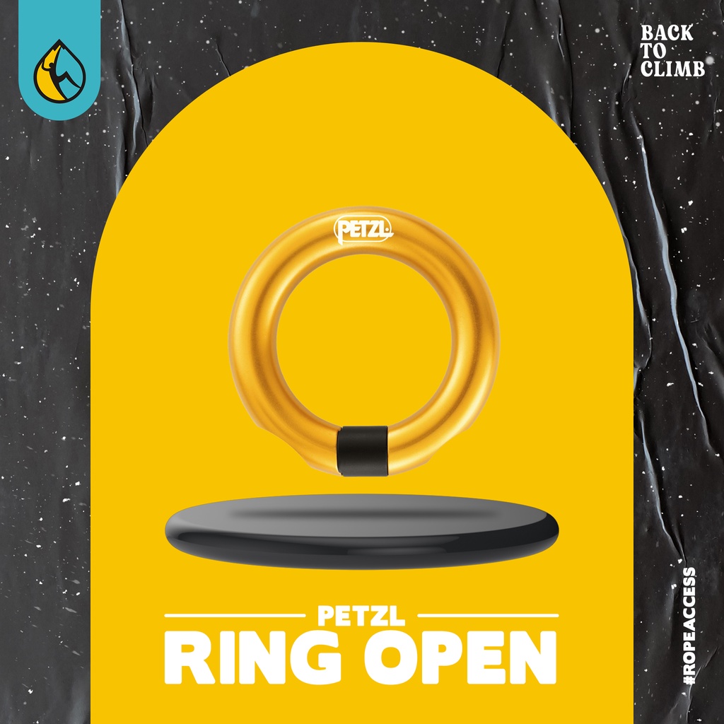 Petzl Ring Open connector industry safety climbing rescue