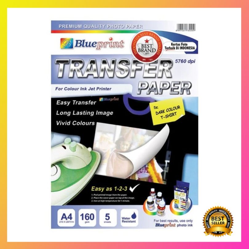 

Diskon Blueprint BP-TKA4160 Transfer Paper Dark A4